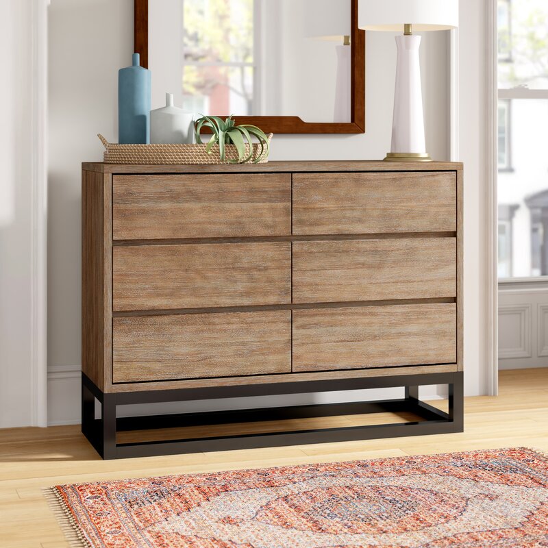 Natalia 6 drawer on sale double dresser